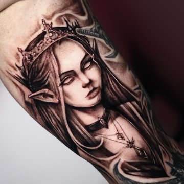 tetování návrhy elf