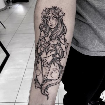 tetování návrhy elf