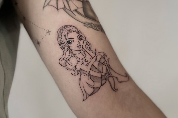 tetování návrhy elf